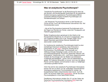 Tablet Screenshot of analytische-psychotherapie.de